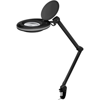 Goobay Goobay LED Magnifying Lamp with Clamp, 8 W, black