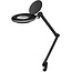 Goobay LED Magnifying Lamp with Clamp, 8 W, black