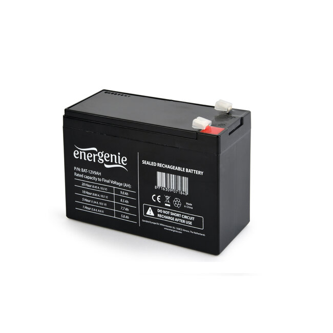 Batterij voor UPS, 12V, 9AH