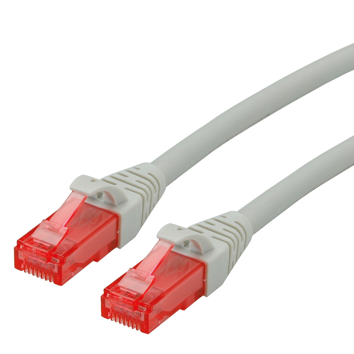 Roline ROLINE 21152507. Snoerlengte: 10 m, Kabel standaard: Cat6, Kabelafscherming: U/UTP (UTP), Aansluiting 1: RJ-45, Aansluiting 2: RJ-45, Contact geleider materiaal: Goud