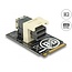 Delock Adapter M.2 Key M > SFF-8643 NVMe horizontal 2242
