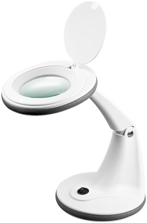 Goobay LED Magnifying Lamp with Base, 6 W, white |