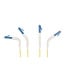 Delock Optical Fiber Cable LC Duplex to LC Duplex singlemode OS2 angled 10 m