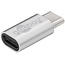 Goobay USB-C™ to USB 2.0 Micro-B Adapter, Silver