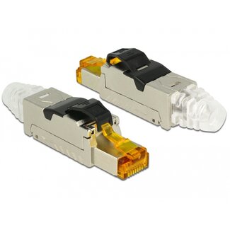 DeLOCK Delock RJ45 Plug field assembly Cat.6A metal