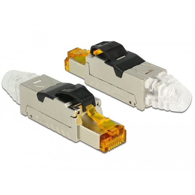 Delock RJ45 Plug field assembly Cat.6A metal