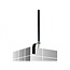 Delock LTE UMTS GSM Antenna SMA plug 3 dBi omnidirectional fixed with connection cable RG-58, 3 m wall mounting outdoor black