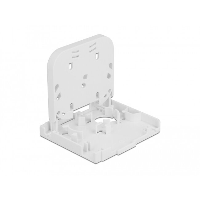 Delock Optical Fiber Connection Box for wall mounting for 1 x SC Simplex or LC Duplex white