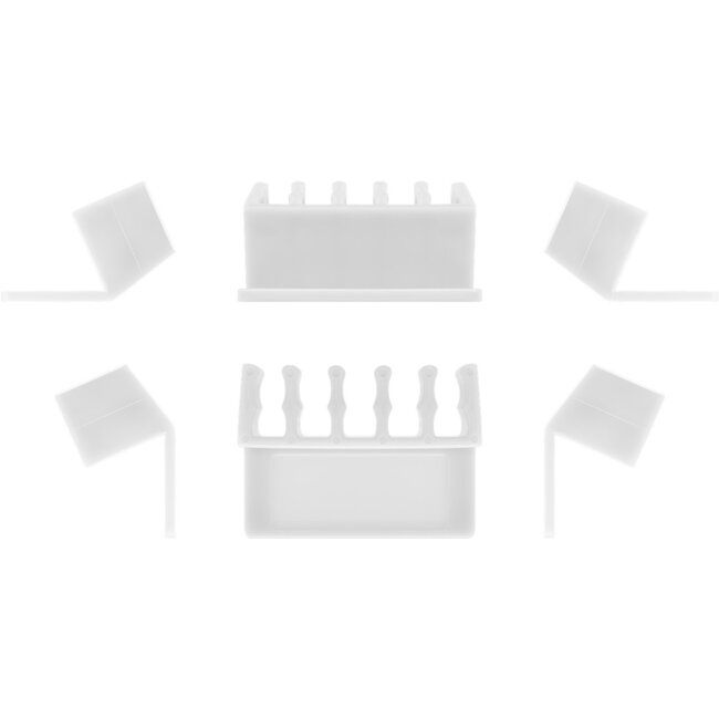 Goobay Cable Management 5 Slots, White