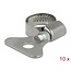 Delock Butterfly Hose Clamp 10 - 16 mm 10 pieces metal