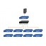 Delock USB 2.0 to 12 Port Serial RS-232 Hub with surge protection and extended temperature range