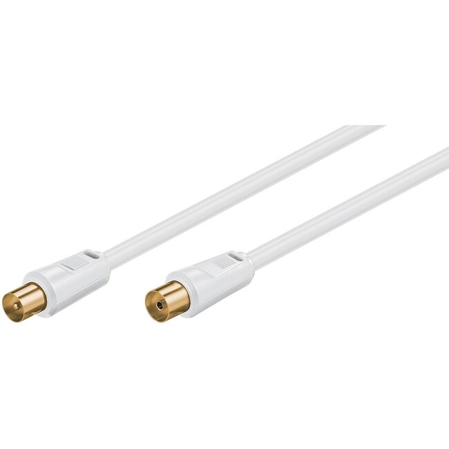Goobay Antenna Cable (80 dB), Double Shielded 2.5 m