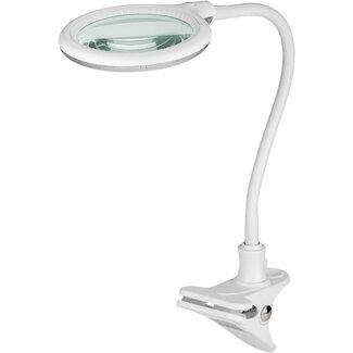 Goobay Goobay LED Magnifying Lamp with Clamp, 6 W, white