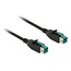 Delock PoweredUSB cable male 12 V > PoweredUSB male 12 V 2 m for POS printers and terminals