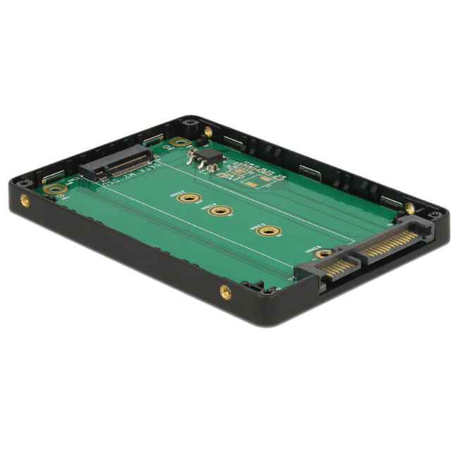Delock 2.5″ Converter SATA 22 pin > M.2 with Enclosure