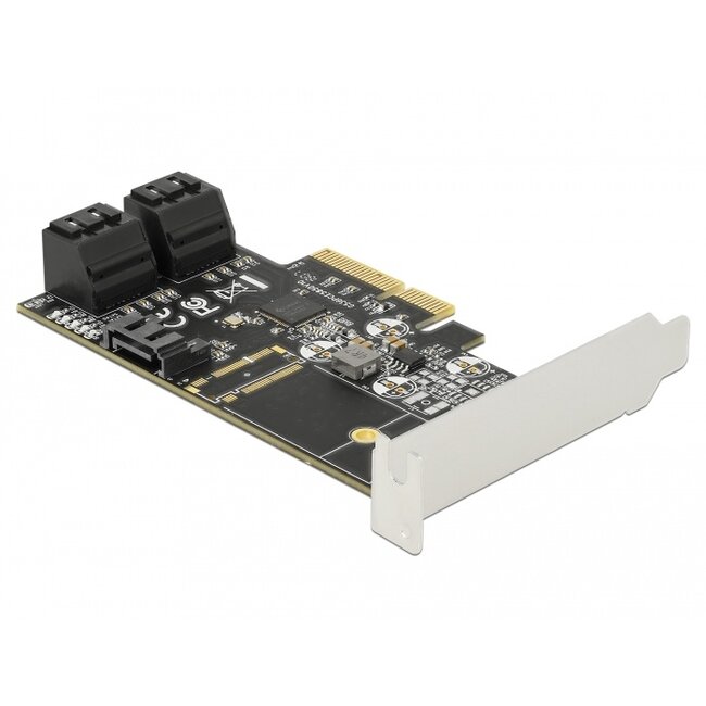 Delock 5 port SATA PCI Express x4 Card - Low Profile Form Factor