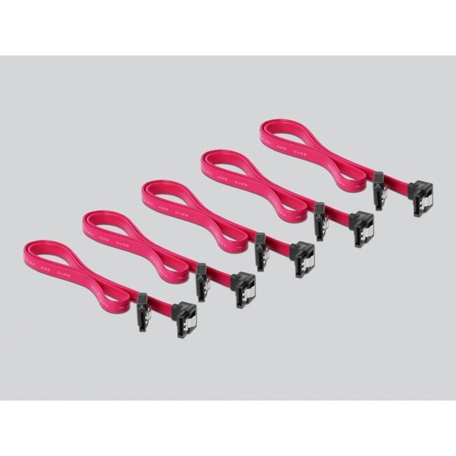 Delock 5 port SATA PCI Express x4 Card - Low Profile Form Factor