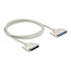 Delock Serial Cable D-Sub 37 male to female 2 m