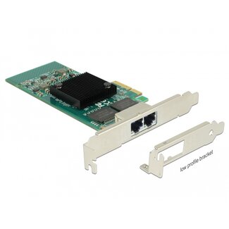 DeLOCK Delock PCI Express x4 Card 2 x RJ45 Gigabit LAN i350