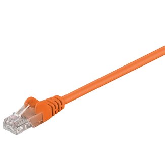 Goobay Goobay CAT 5e Patch Cable, U/UTP, orange 2 m