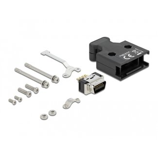 DeLOCK Delock MDR male 14 pin solder connection with housing