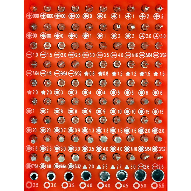 Precisie bitset, 108-delig