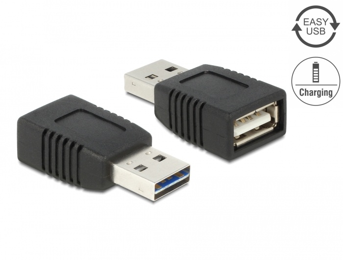 DeLOCK EASY-USB Zwart