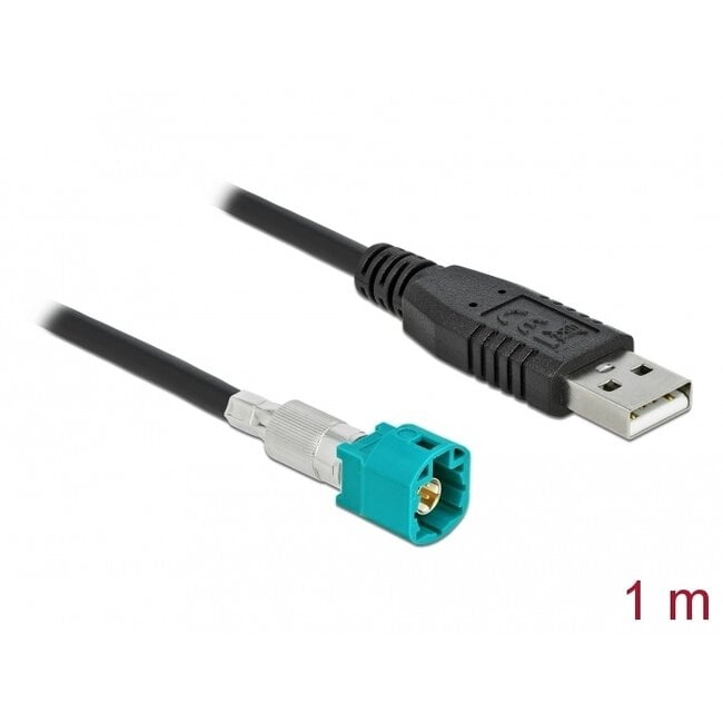 Delock Cable HSD Z male to USB 2.0 Type-A male 1 m