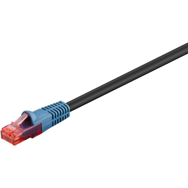 Goobay CAT 6 Outdoor Patch Cable, U/UTP, black 20 m