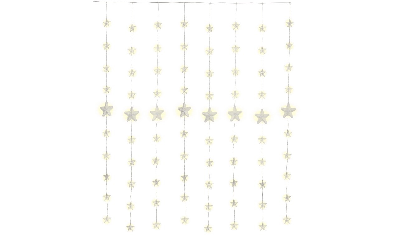 Goobay Lichtgordijn voor buiten - 80 LEDs - 1 meter