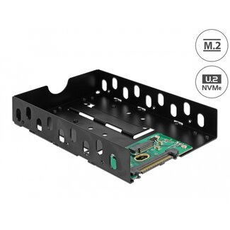 DeLOCK Delock Converter U.2 SFF-8639 to M.2 NVMe Key M with 3.5″ frame