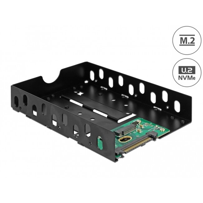 Delock Converter U.2 SFF-8639 to M.2 NVMe Key M with 3.5″ frame