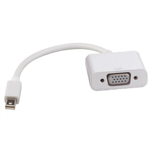 Roline ROLINE Mini DisplayPort-VGA Adapter, v1.2, Mini DP Male - VGA Female