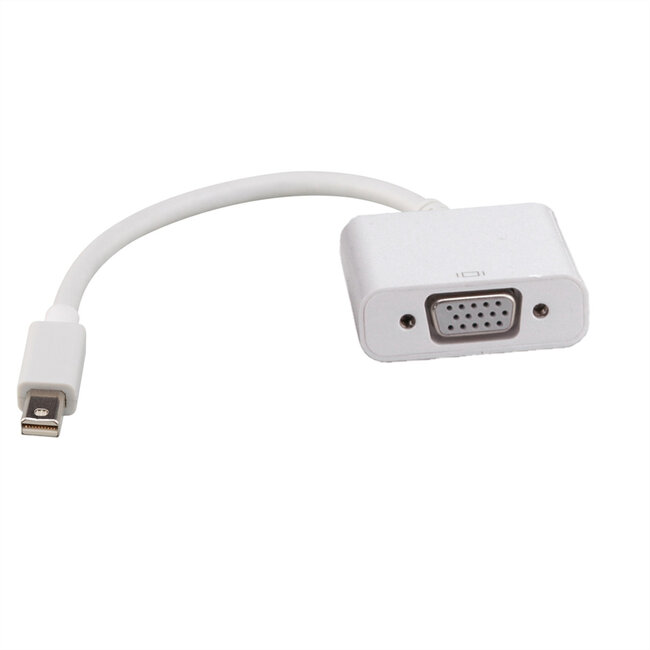 ROLINE Mini DisplayPort-VGA Adapter, v1.2, Mini DP Male - VGA Female