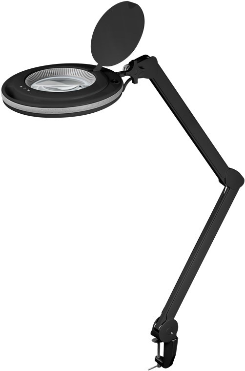 Goobay LED Magnifying Lamp with Clamp, 9 W, black |