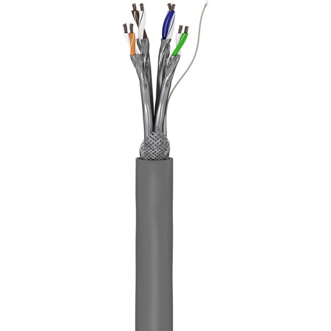 Goobay CAT 6 Network Cable, S/FTP (PiMF), grey 100 m