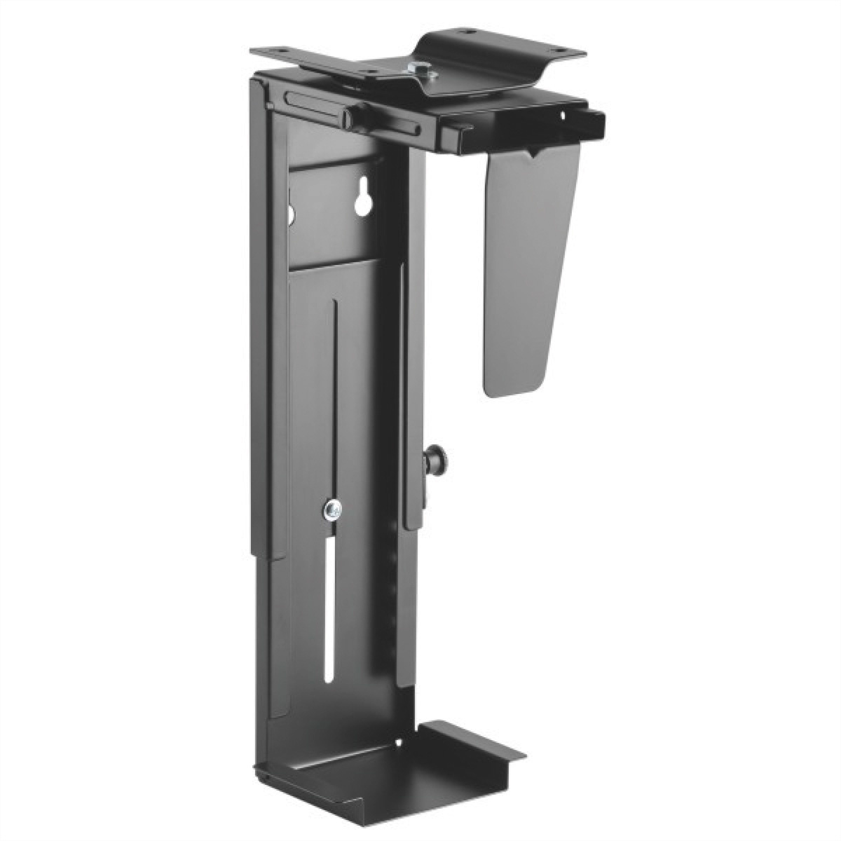 Verstelbare Desktop PC-houder - Draagkracht 10kg - Zwart