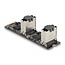 Delock Converter M.2 2280 Key B+M male to 8 x SATA