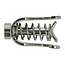 Delock Shield Clamp for Busbar - Cable diameter 5 - 11 mm