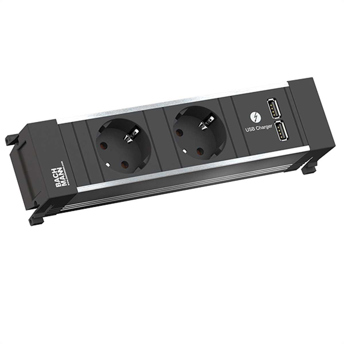 916.1193 - Socket outlet strip aluminium 916.1193