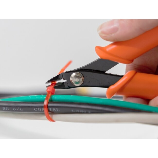 Delock Side cutter orange 12.7 cm