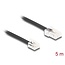 Delock Telephone Cable RJ45 plug to RJ11 plug black 5 m