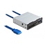 Delock 3.5″ SuperSpeed USB Card Reader 6 slots + 1 x USB Type-A female