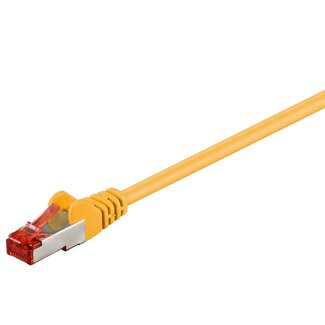 Goobay Goobay CAT 6 Patch Cable, S/FTP (PiMF), yellow 10 m