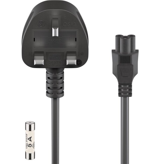 Goobay UK - Device Connection Cable, 1.8 m, Black