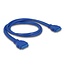 Delock ront Panel 3.5&quot; USB 5 Gbps 1 x USB Type-C™ + 1 x USB Type-A
