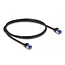Delock RJ45 Network Cable Cat.6A S/FTP Slim 1 m black