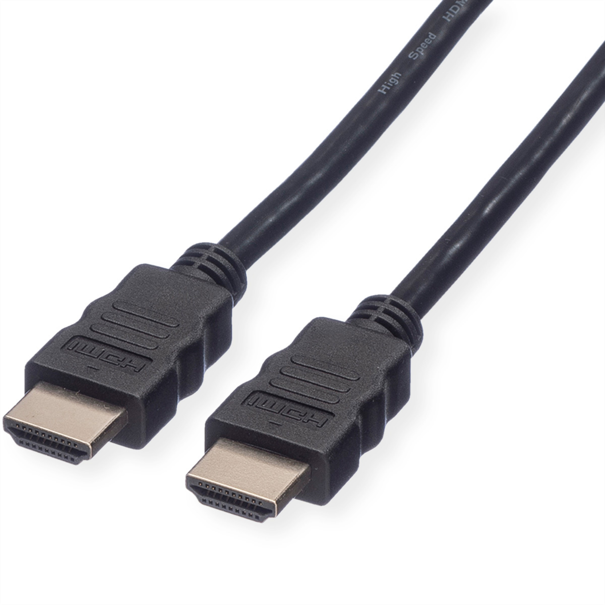 Roline HDMI Aansluitkabel HDMI-A stekker 20.00 m Zwart 11.04.5549 Afgeschermd HDMI-kabel