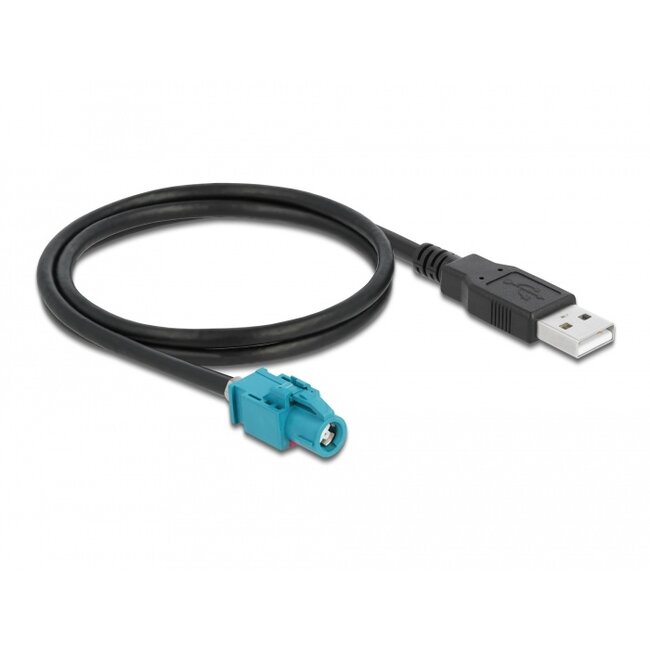 Delock Cable HSD Z female to USB 2.0 Type-A male 1 m Premium