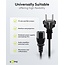 Goobay IEC Cord, 1.5 m, Black